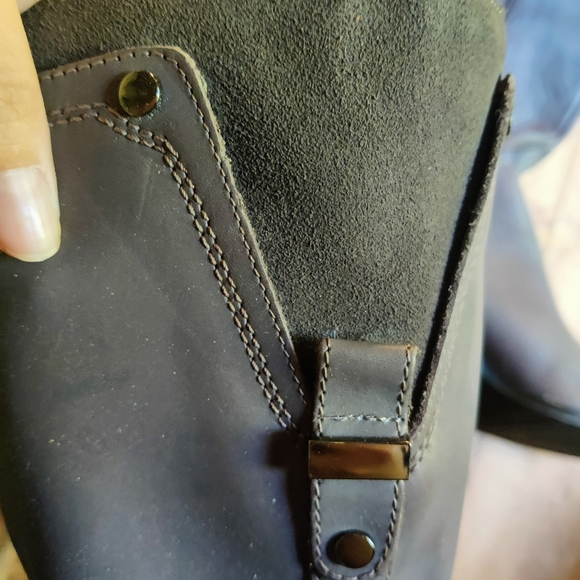 Franco Sarto Boots, size 10, Grey - Picture 3 of 3